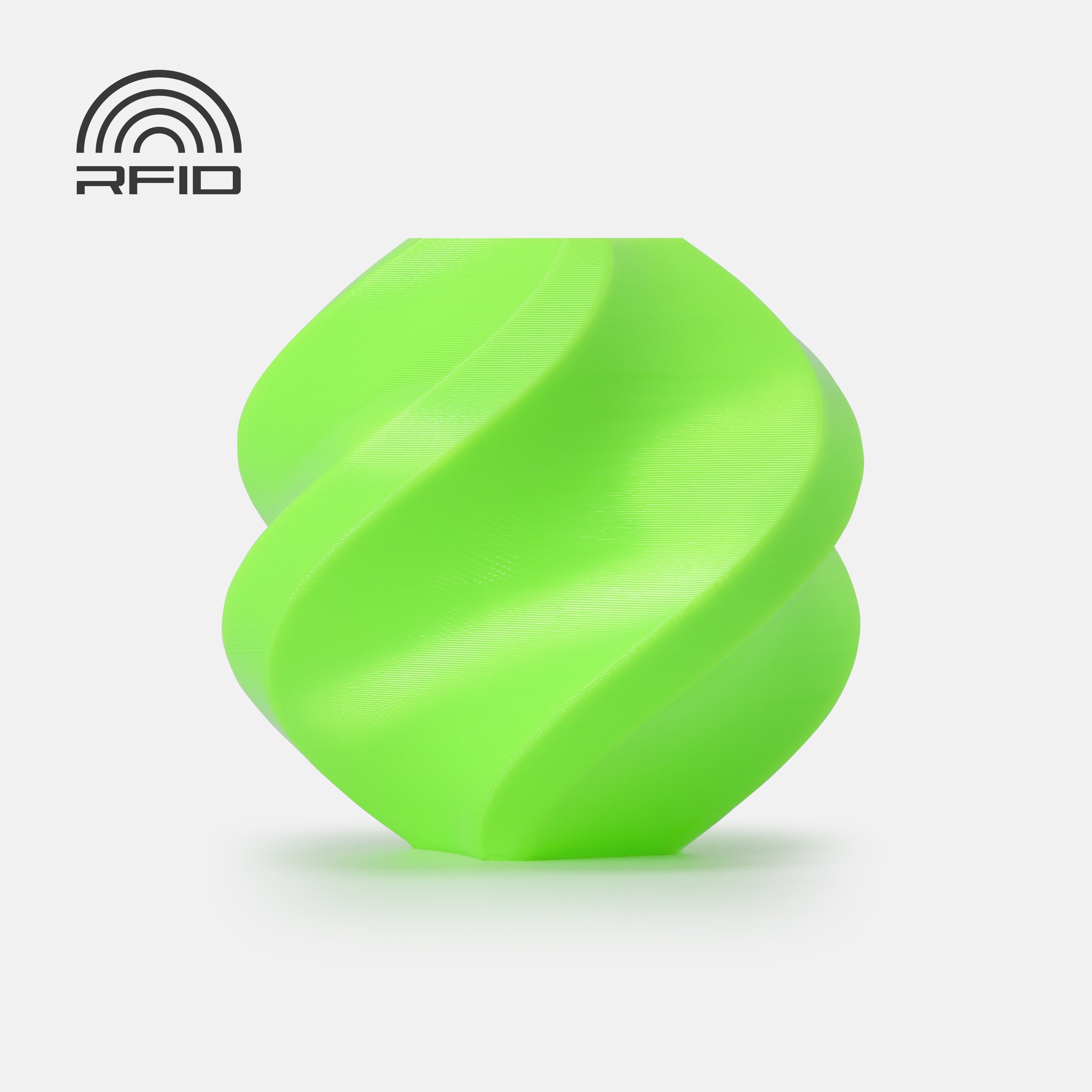 Bambu Lab TPU for AMS - Neon Green (53500) / Filament with spool / 1 kg